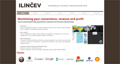 Desktop Screenshot of ilincev.com