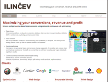 Tablet Screenshot of ilincev.com